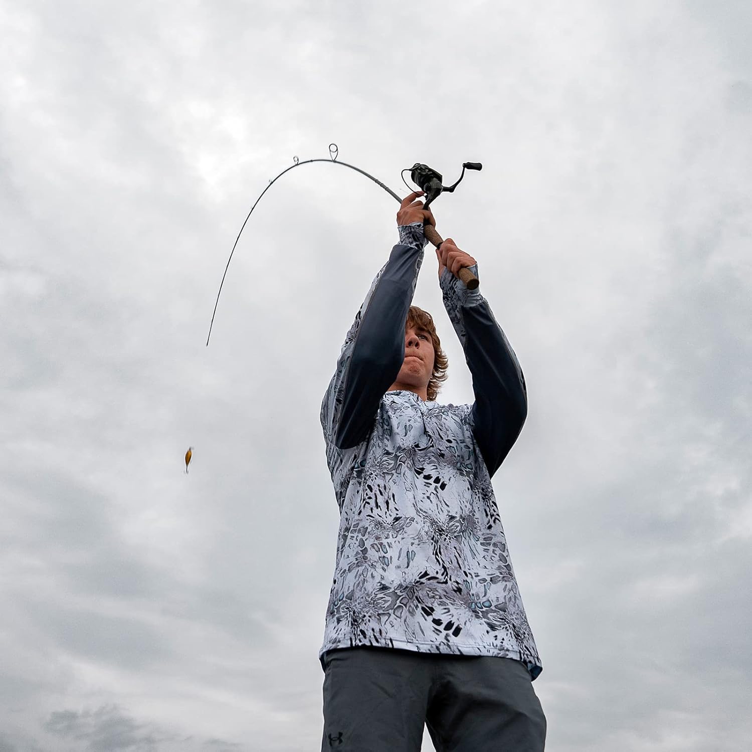 KastKing Spartacus II Fishing Rods - IM6 Graphite Blanks Casting & Spinning Rods, 2-Piece Rods with Extra Tip Section, PTS Power Transition System, KastFlex Technology, Rubber Cork Handle - Image 9